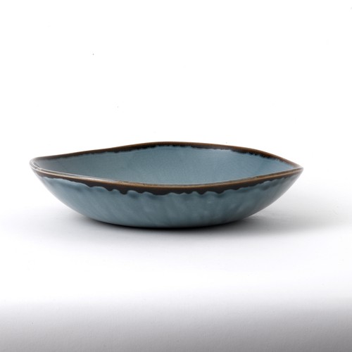 Arc Cardinal HBL38 Harvest Blue Trace Bowl, 38oz, 9-7/8", Blue (Case of 12)