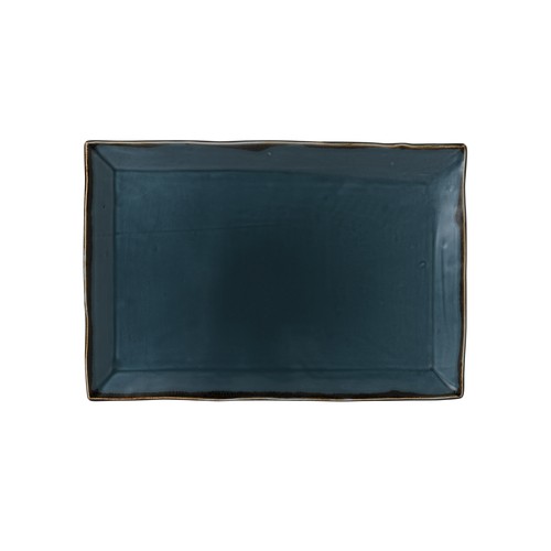 Arc Cardinal HBL01 Harvest Blue Rectangular Tray, 13-1/4"X9", Blue (Case of 6)