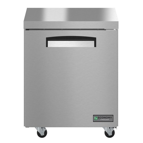 Hoshizaki EUF27A Freezer, Single Section Undercounter, Stainless Door