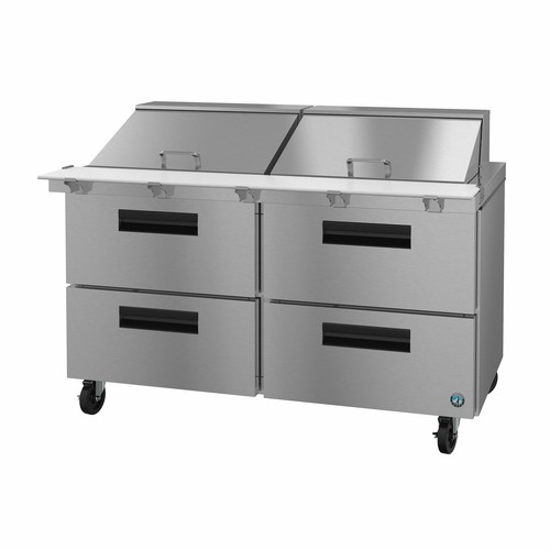 Hoshizaki SR60B-24MD4 Steelheart 60" Mega Top Prep Table w/ Four Drawers