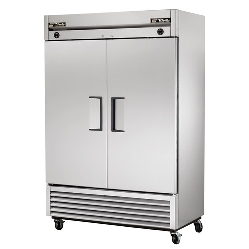 True T-49DT-HC 54" Reach-In Two Section Dual Temperature Refrigerator / Freezer