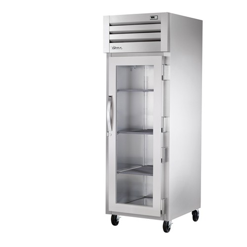 True STG1R-1G-HC 27 1/2" One Section Reach-In Refrigerator, Silver