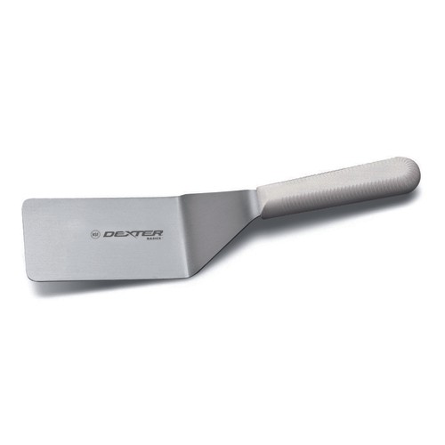 Dexter Russell 31641 (P94851) Offset Pancake Turner, 4"X2-1/2", White