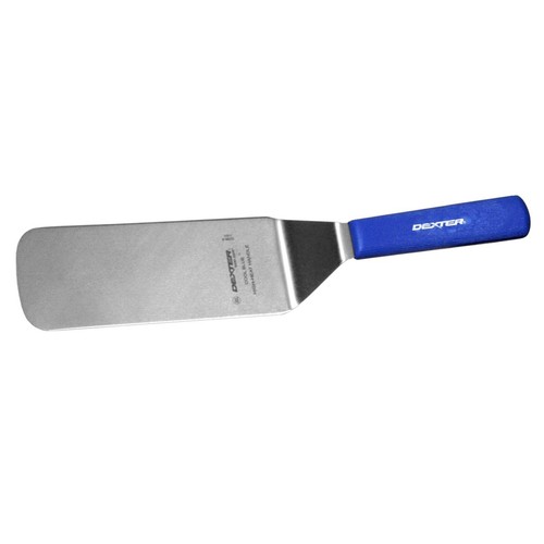 Dexter Russell 19693H Sani-Safe® Cool Blue™ High Heat Cake Turner, 8"X3"