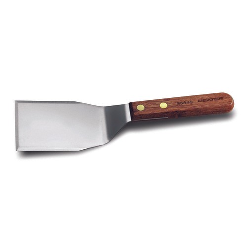 Dexter Russell 19770 Traditional™ Hamburger Turner, 4"X3", Rosewood Handle