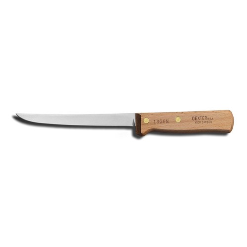 Dexter Russell 1320 (13G6N) Traditional Narrow Stiff Boning Knife, 6"