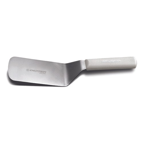 Dexter Russell 16383 Sani-Safe® Round Cornered Hamburger Turner, 6"X3", White