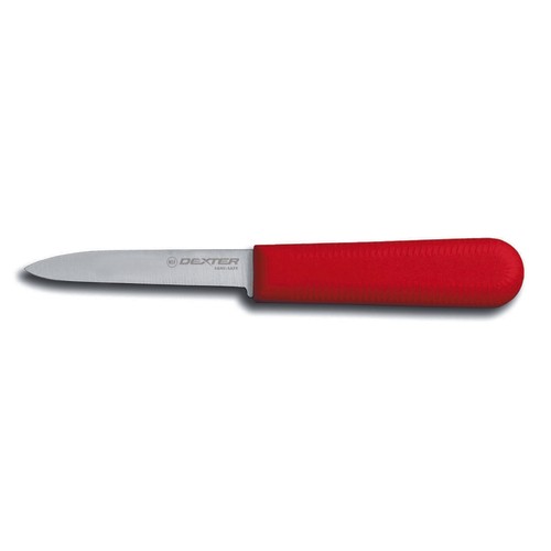 Dexter Russell 15303R S104R-PCP Sani-Safe Paring Knife, 3-1/4", Red