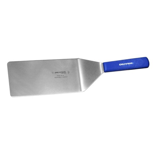 Dexter Russell 19733H Sani-Safe® Cool Blue™ High Heat Steak Turner, 8"X4"