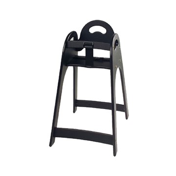 Koala KB105-02 High Chair Designer PE Assembled, Black