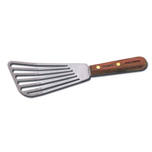 Dexter Russell 19810 Slotted Fish Turner, 6-1/2"X3", Rosewood Handle