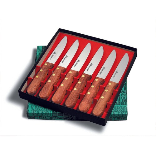 Dexter Russell 31560 (P46005-6P) Basics 4-3/4" Jumbo Steak Knife Set, 6 Piece