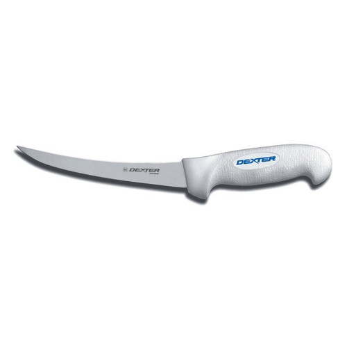 Dexter Russell 24003 (SG131-6PCP) SofGrip Narrow Curved Boning Knife, 6"