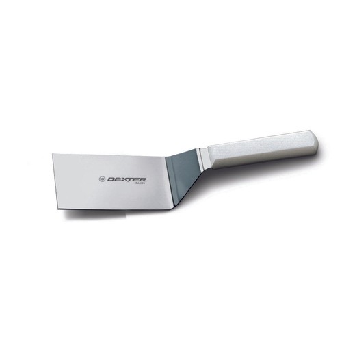 Dexter Russell 31644 Basics® Square End Hamburger Turner, 4"X3", White