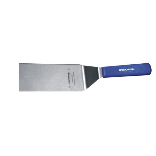 Dexter Russell 19613H Sani-Safe® Square End Grill Turner, 8"X3", White