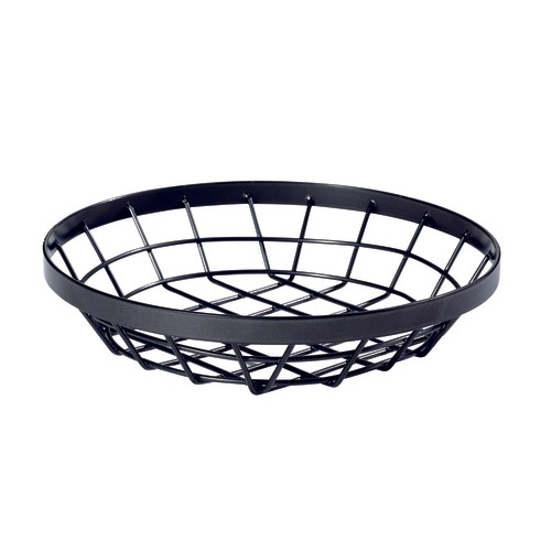 G.E.T. WB-1050-MG Vector Metal Food Serving Basket, 10-1/2", Gray