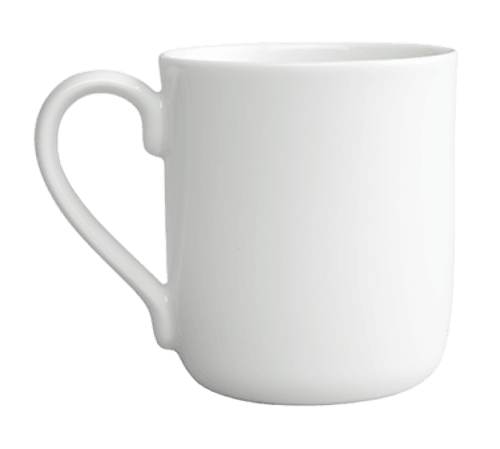 Arc Cardinal FH614 Candour Mug, 10-1/2oz, White (Case of 24)