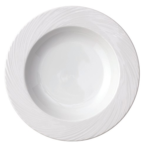 Arc Cardinal FK770 Candour Cirrus Soup Bowl, 12oz, 8-3/4", White (Case of 12)