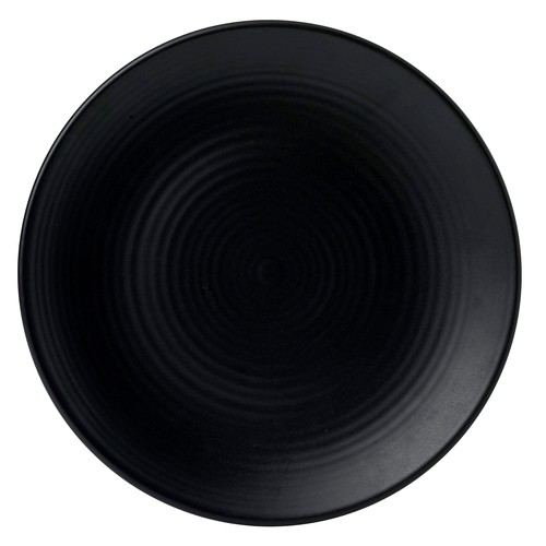 Arc Cardinal EJ273 Evo Jet Coupe Plate, 10-3/4", Black (Case of 12)