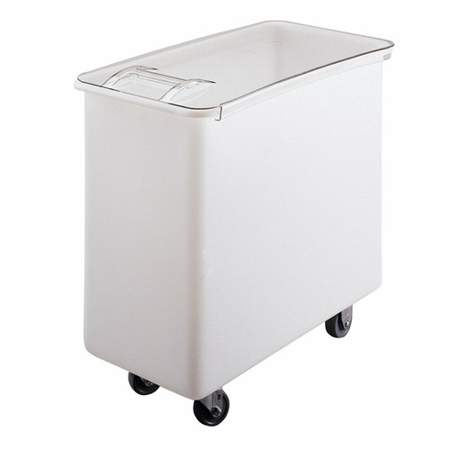Cambro IB36148 Mobile Ingredient Bin w/ Sliding Cover, 34gal, White