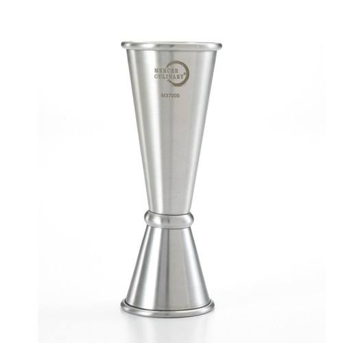 Mercer Culinary M37005 Barfly Japanese Style Jigger, 1 & 2oz, 18/8 Stainless Steel