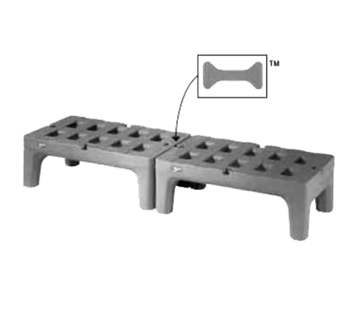 Metro HP2248PD Bow-Tie Dunnage Rack, 22" x 48" x 12"H