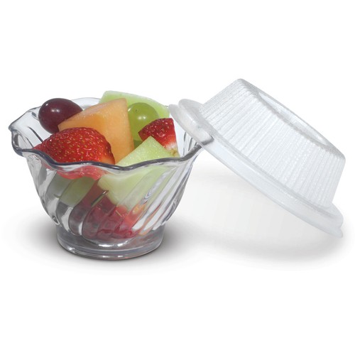 Dinex DXSWC507 Tulip Cup, 5oz, Clear (Case of 96)