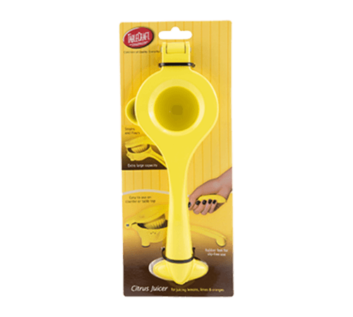 Tablecraft V119 Cash & Carry Citrus Hand Squeezer, Yellow