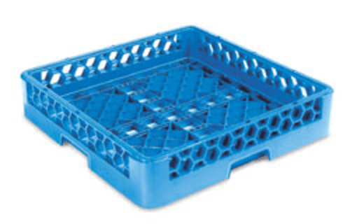 Carlisle RB14 OptiClean Dishwasher Open/Bowl Rack, Full Size, Blue