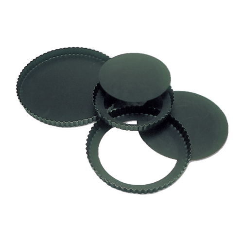 Matfer 332225 Exopan Tart Mold, 9-1/2"X1", Steel