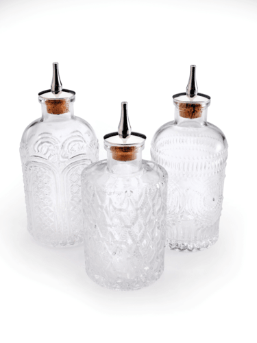 Mercer Culinary M37195 Barfly Bitters Bottle Set (Set of 3)