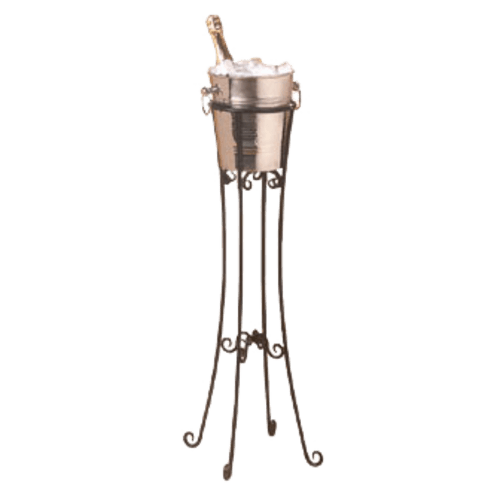 American Metalcraft WICS34 Champagne Stand, 8"X32-1/4"H, Wrought Iron