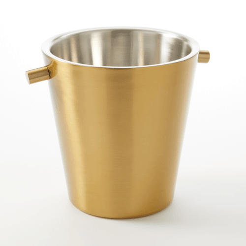American Metalcraft GDWC7 Champagne Bucket, 9.8"X 8.6", Gold