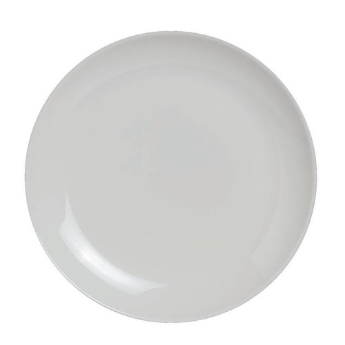 Steelite 6940E630 Varick Alpha Ceram Coupe Plate, 12", White