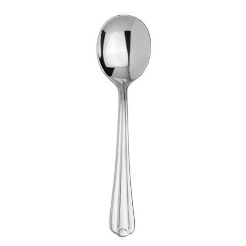 Steelite 5340Z002 Monza Soup Spoon, 7", 18/10 Stainless Steel