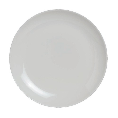 Steelite 6940E633 Varick Alpha Ceram Coupe Plate, 5-1/2", White
