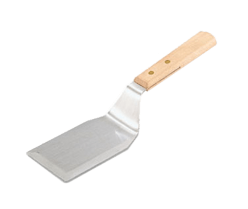 Vollrath 48080 Hamburger Turner, 3"X4-3/4" Blade, Wood Handle