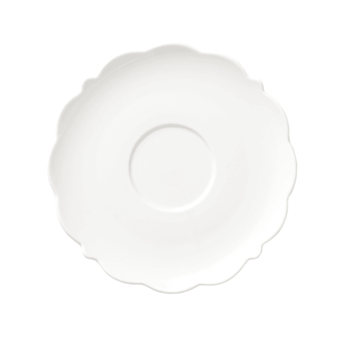 Libbey 977709006 Astor Saucer, 6", White, (Case of 36)