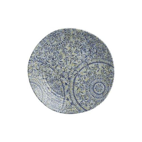 Steelite 7124TM072 Solano Azure Round Melamine Bowl, 1.5 qt., Blue, (Case of 12)