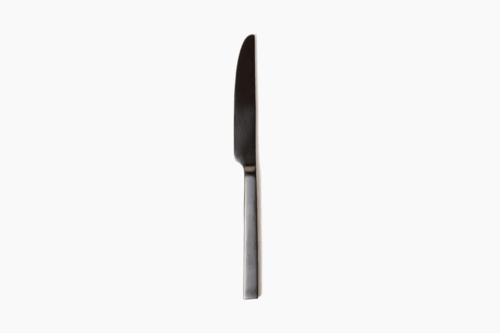 Oneida B410KDAF Chef's Table Stainless Steel Dessert Knife, 8-1/4", Black PVD Finish (Case of 12)