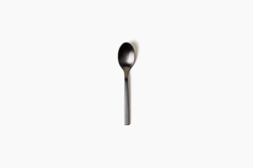 Oneida B410SADF Chef's Table Stainless Steel A.D Coffee Spoon, 4", Black PVD Finish (Case of 12)