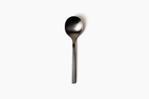 Oneida B410SBLF Chef's Table Stainless Steel Bouillon Spoon, 6-1/4", Black PVD Finish (Case of 12)