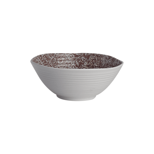 Steelite 7123TM071 Solano Rubine Round Melamine Bowl, 29 oz., 7", Red (Case of 24)