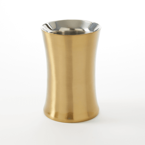 American Metalcraft GDWW5 Stainless Steel Wine Cooler, 5-1/2" X 8-1/4", Gold