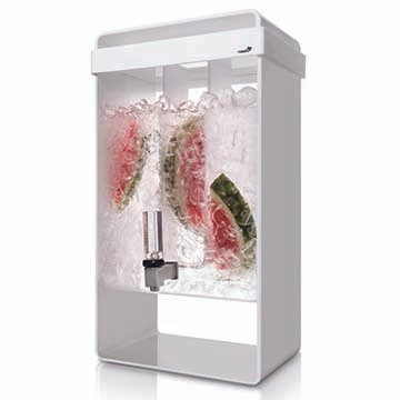 Rosseto LD155 5 Gal White Acrylic Infusion Beverage Dispenser
