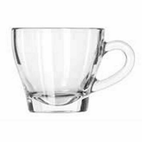Libbey 13220319 Glass Ischia Cappuccino Cup, 6 oz., Clear, (Case of 12)