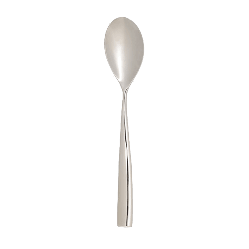 Cardinal FL406 7.875" Liv Silver 18/0 Stainless Steel Dessert Spoon (Case of 12)
