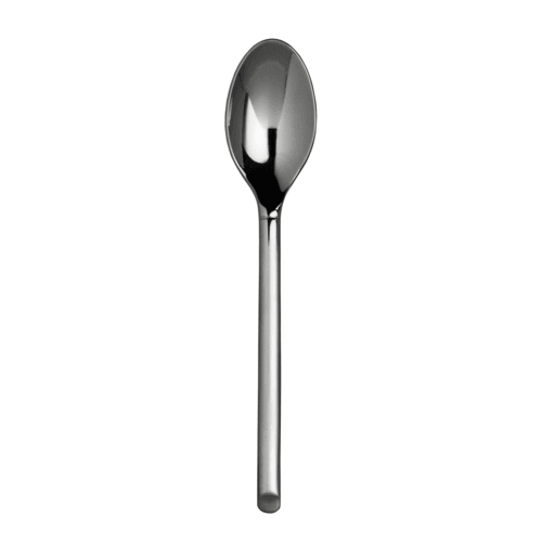 Steelite 5341Z001 6-1/2" Graphite Brushed 18/10 Stainless Steel Teaspoon (Case of 12)