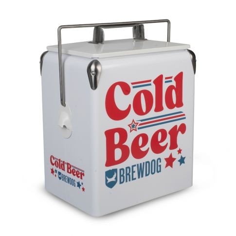 17L Vintage Cooler - White