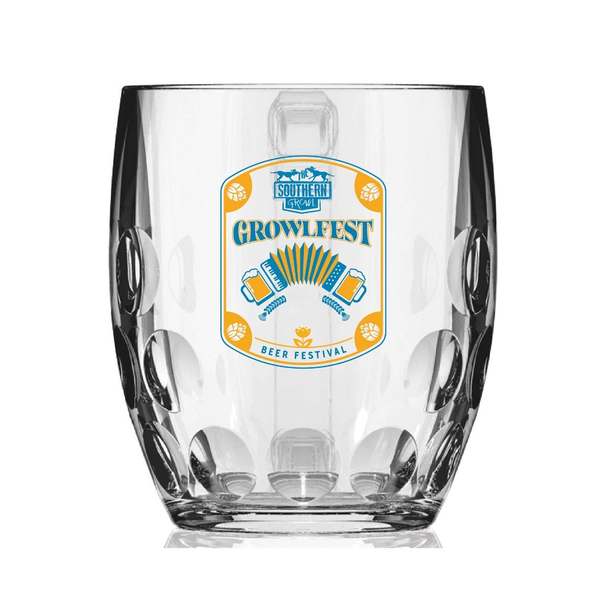 24.25 oz Praha Tankard Glass